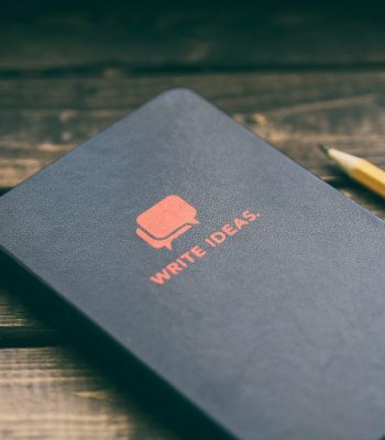 notebook and pencil - why aspiring writers should keep a literary sketchbook